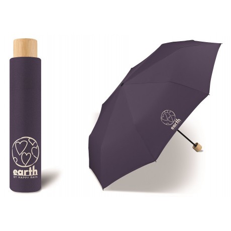 EKO deštník EARTH Super Mini mulberry purple