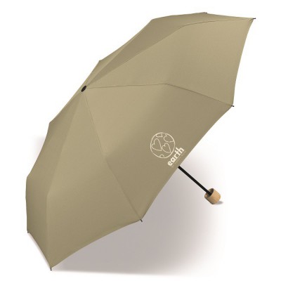 EKO deštník EARTH Super Mini olive gray