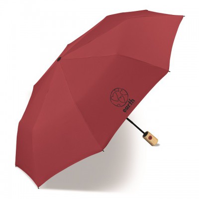 EKO deštník EARTH Mini AC chili red