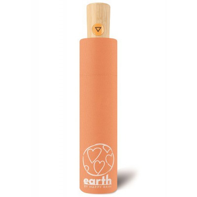 EKO deštník EARTH Mini AC papaya