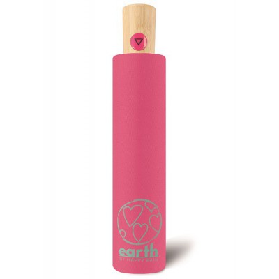 EKO deštník EARTH Mini AC fuchsia pink