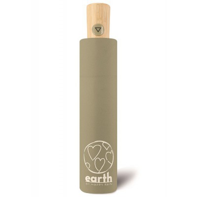 EKO deštník EARTH Mini AC oliva gray