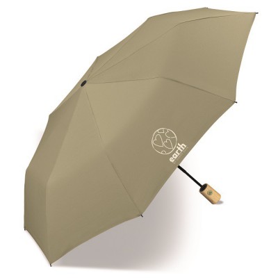 EKO deštník EARTH Mini AC oliva gray