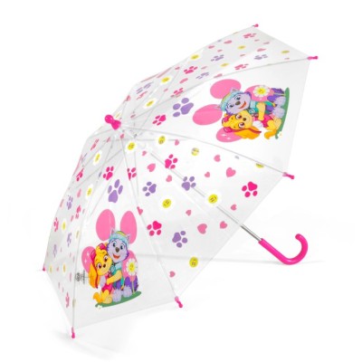 PAW PATROL  FLOWERS 62201, dívčí dlouhý deštník