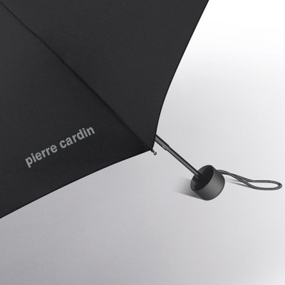 Pierre Cardin Petito Slimline 85167 black, pánský skládací deštník