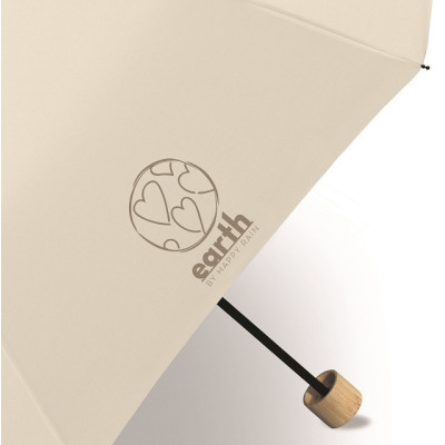 EARTH  Super Mini turtledove 61203  EKO deštník  - skládací