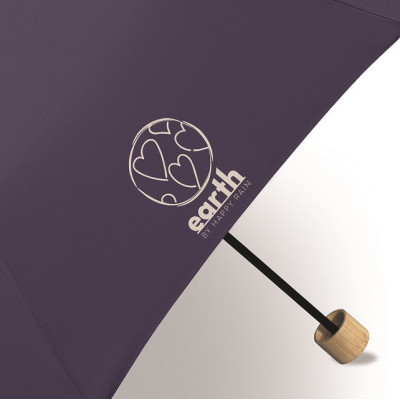 EARTH Super Mini mulberry purple 61209 EKO deštník