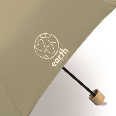 EARTH  Super Mini olive gray 61210 EKO deštník