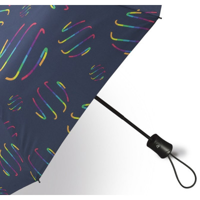 Happy rain, Mini AC Rainbow Swirls 42302,  dámský automatický deštník